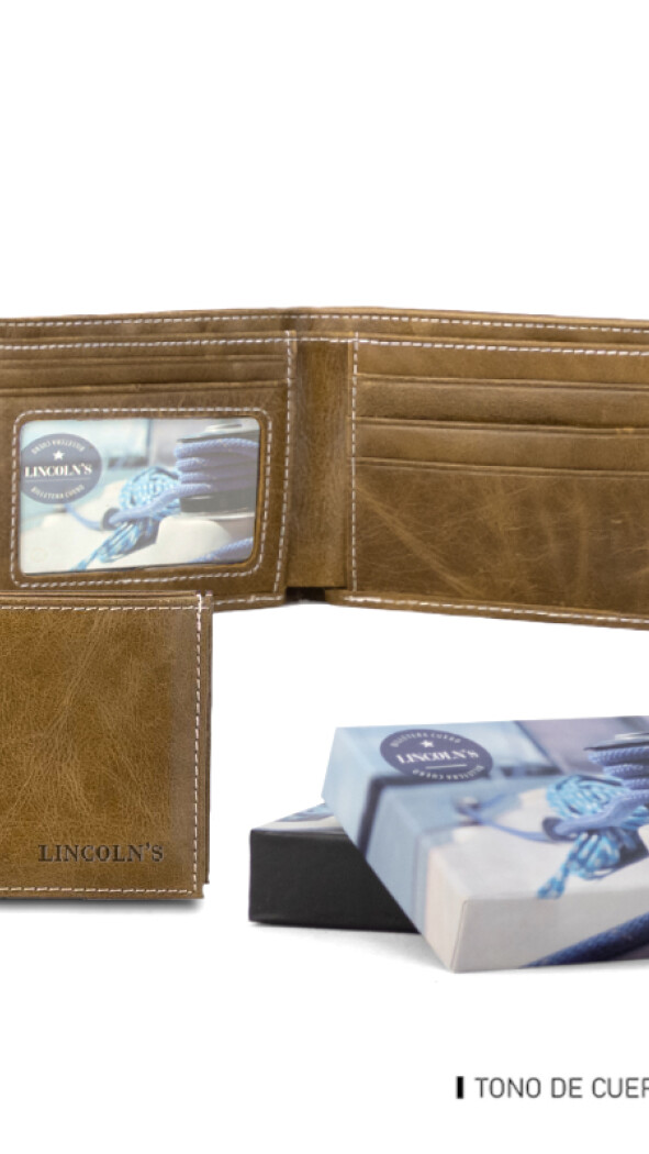 BILLETERA CUERO HEFESTO WHISKY