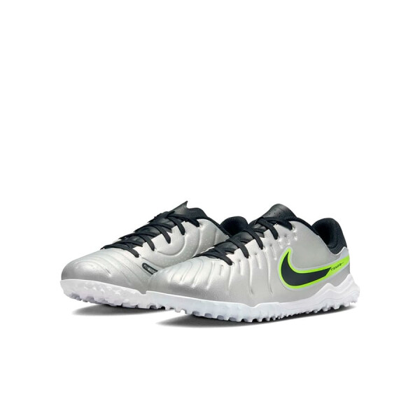 Championes Nike Fútbol 5 Legend 10 de Niños - DV4351-001 Plata