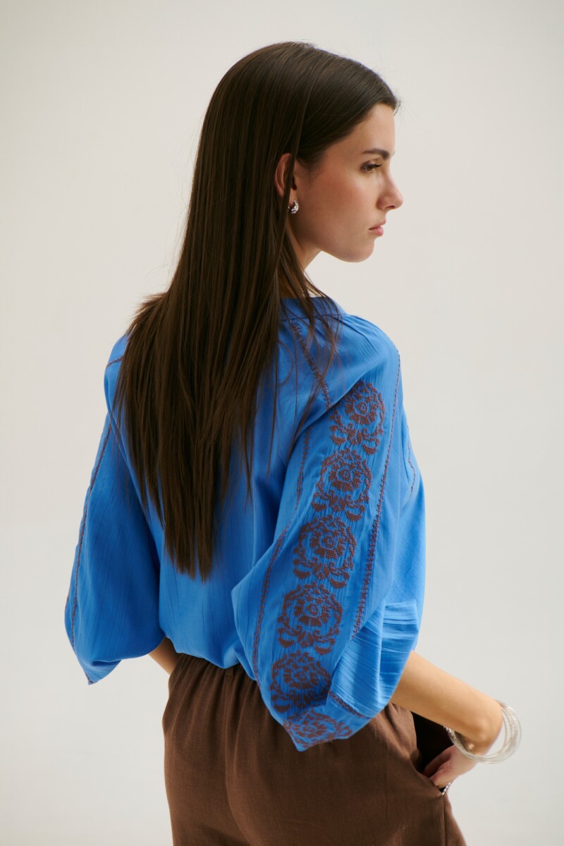 CAMISA INDI AZUL