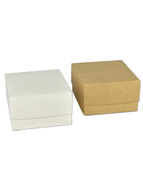 CAJA ECO 06 - 15x16x9 cm REVERSIBLE BLANCO - MADERA