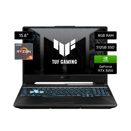 Notebook ASUS TUF Gaming A15 FA506NC-HN011W Ryzen 5 8GB/512GB 15.6" Graphite