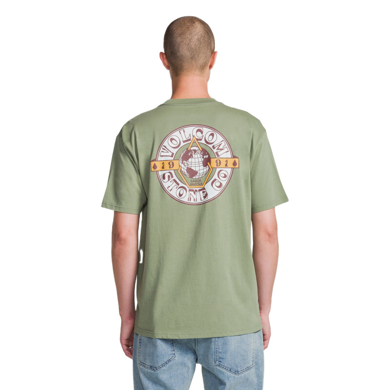 Remera Volcom ABG GLOBULAR SST - Verde Remera Volcom ABG GLOBULAR SST - Verde