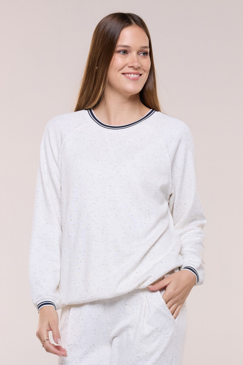 Buzo Comfy Vivo - Crudo/multi 