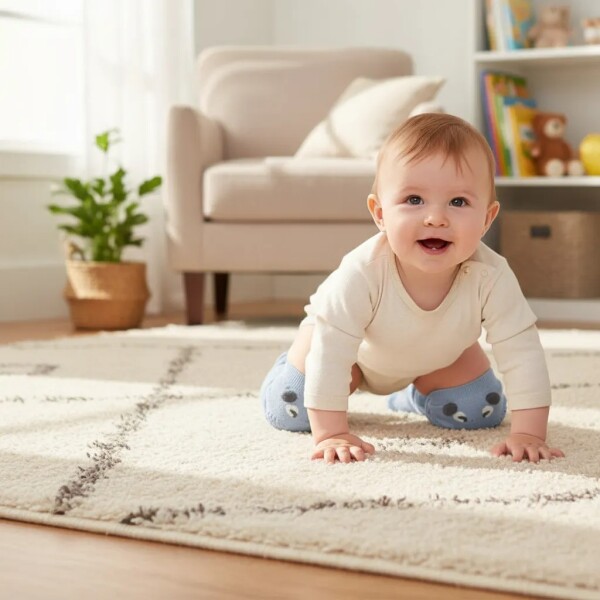 Rodilleras gateo BUBA Carita Celeste