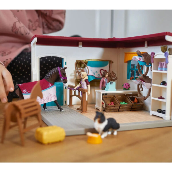 Juguete Tienda Equitacion Caballo Muñeco Infantil Schleich Juguete Tienda Equitacion Caballo Muñeco Infantil Schleich