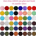 Juego de 35000 Cuentas de Vidrio Para Hacer Pulseras Juego de 35000 Cuentas de Vidrio Para Hacer Pulseras