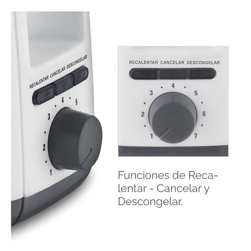 Tostadora Punktal 4 Panes 1400W 7 Niveles Blanco Paredes Frías PK-T804 Tostadora Punktal 4 Panes 1400w 7 Niveles Blanco Paredes Frías Pk-t804