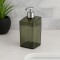 Dispensador de jabón 350ml NEGRO TRASLÚCIDO