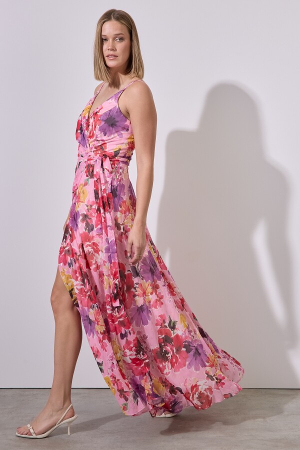 Vestido Maxi Summer ROSA/MULTI