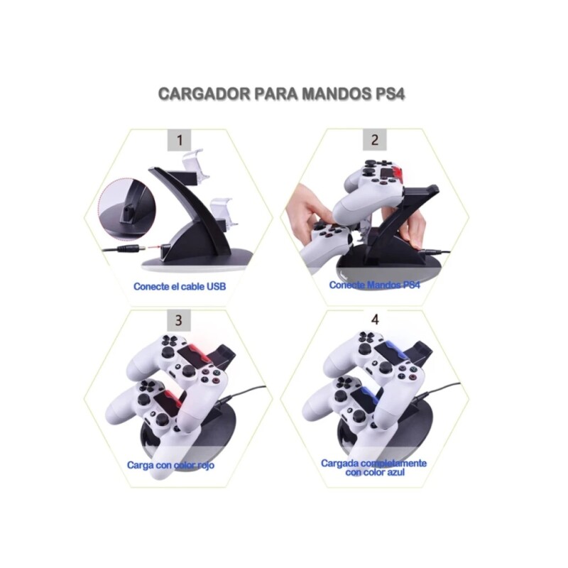 PS4 ACC CARGADOR JOYSTICK VERTICAL 052 PS4 ACC CARGADOR JOYSTICK VERTICAL 052
