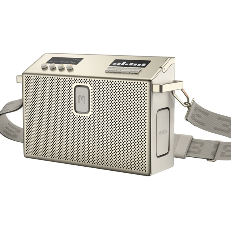 Mondo Speaker Large - Greige Mondo Greige