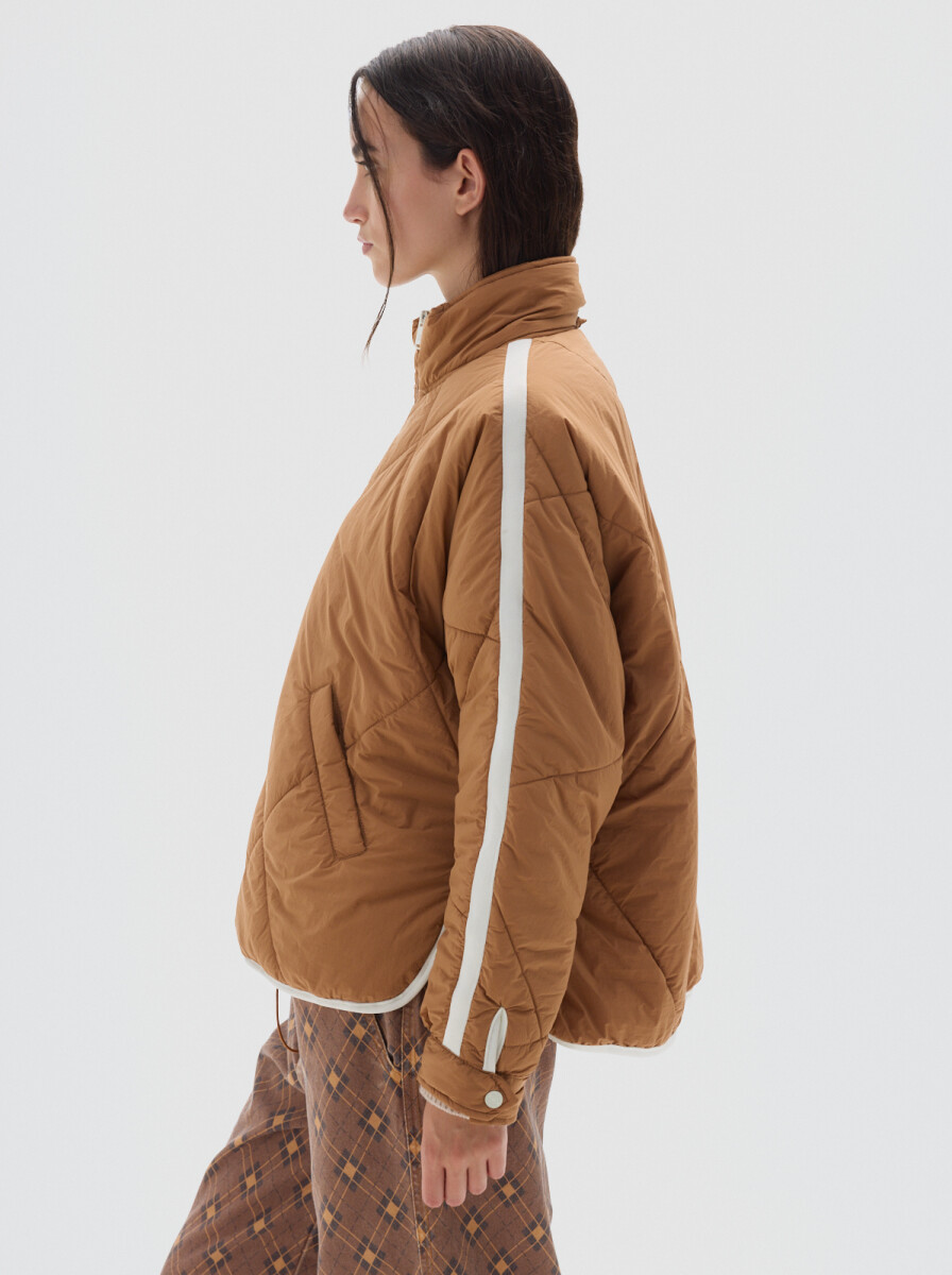 Campera Packable - Caramelo 