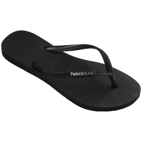 Slim Glitter II - Mujer Negro/Negro