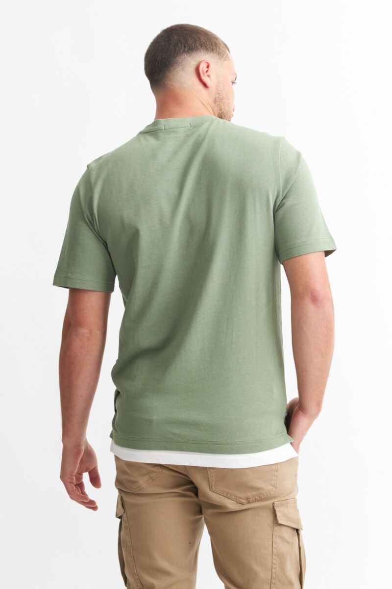 Remera Golden State VERDE OLIVA