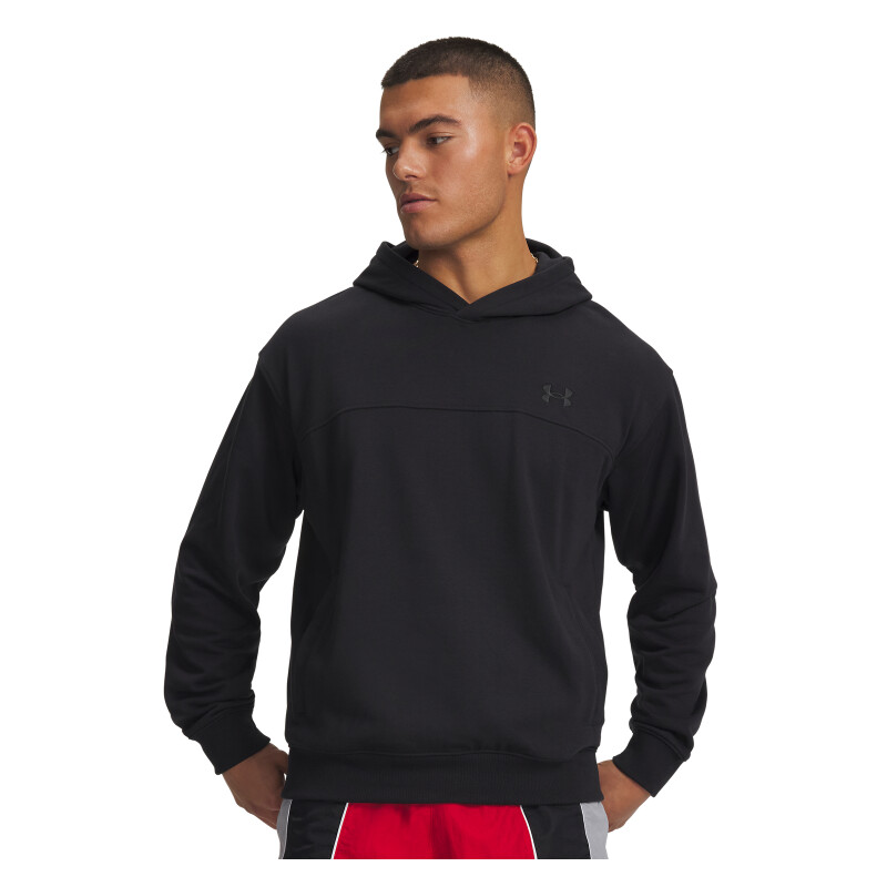 Buzo Under Armour Rival LW Hoodie Hombre 6012335-001 Negro