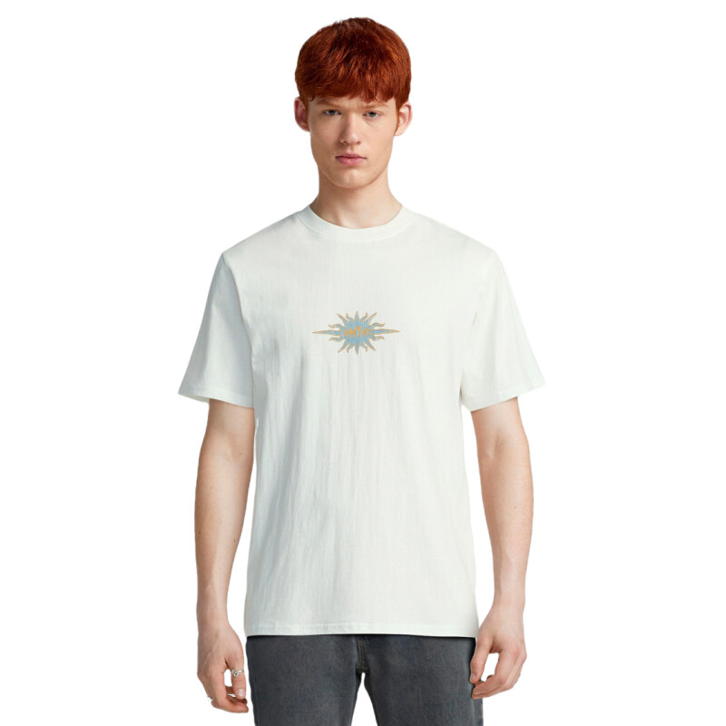 Remera Rhythm Flame Printed Vintage - Blanco Remera Rhythm Flame Printed Vintage - Blanco