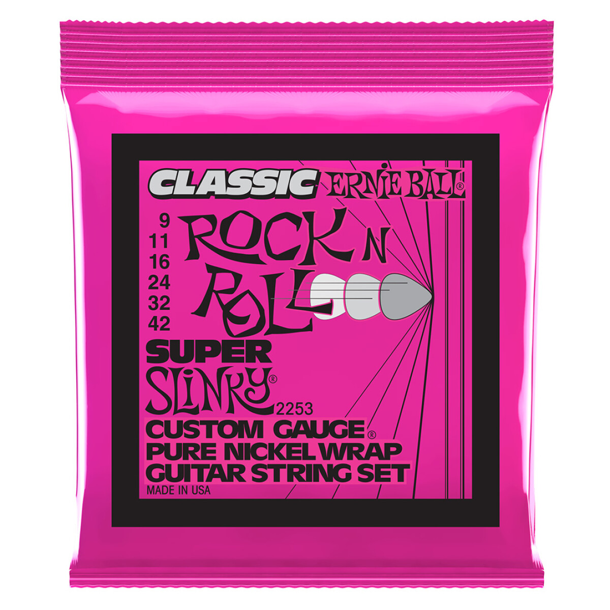 ENCORDADO ELECTRICA ERNIE BALL CLASSIC SUPER .009 