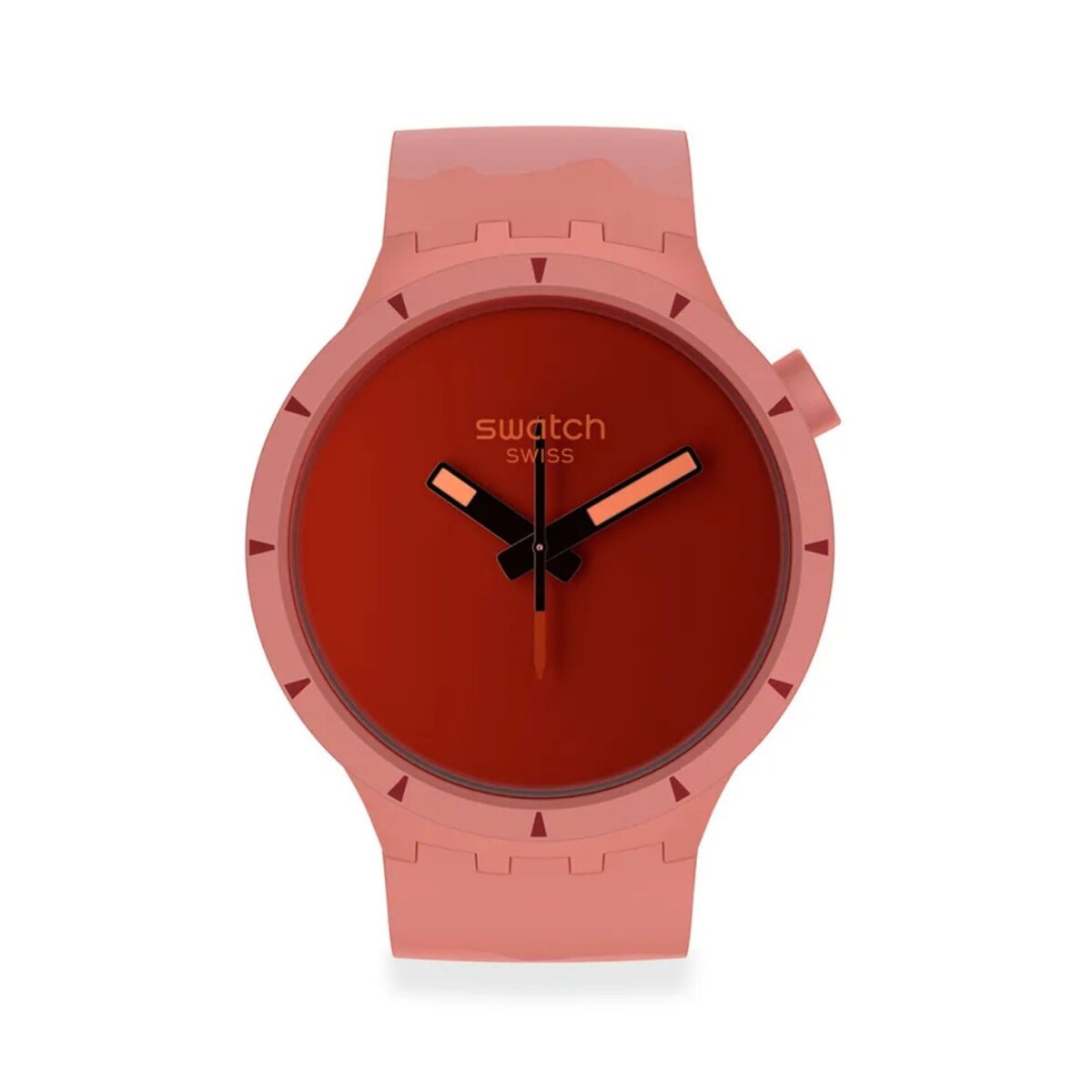 Reloj Swatch Sb03r100 Big Bold Bioceramic Canyon De Silicona 