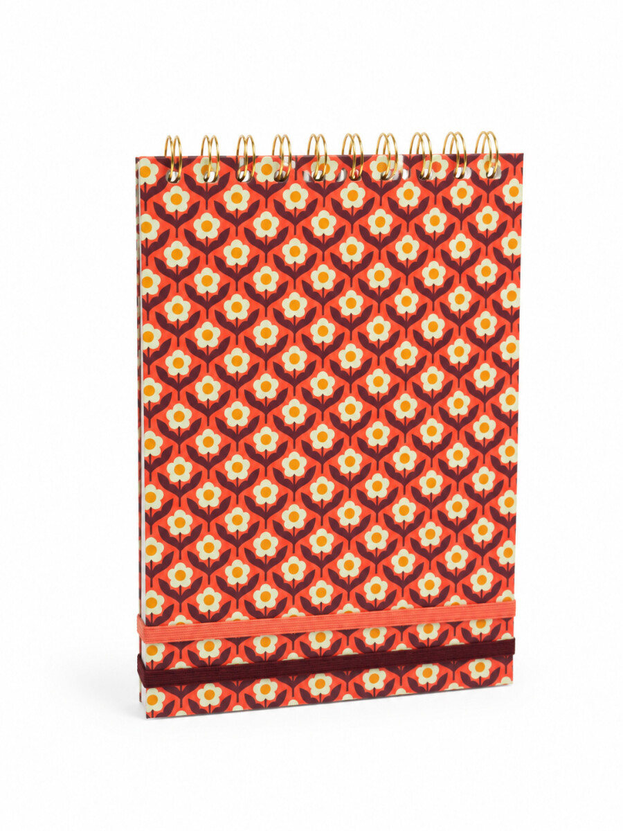 LIBRETA ESPIRAL VERTICAL - ROJO 
