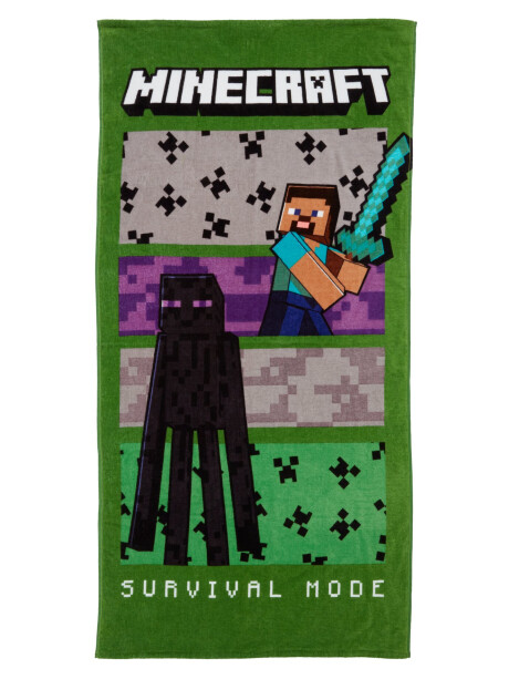 Toalla de ducha MINECRAFT 70x140 Toalla de ducha MINECRAFT 70x140