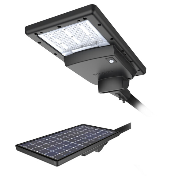 Luminaria vial LED solar 175Lm/W 3000Lm luz fría PH9945