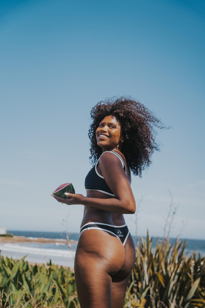 Bikini Duna BOTTOM - Negro U