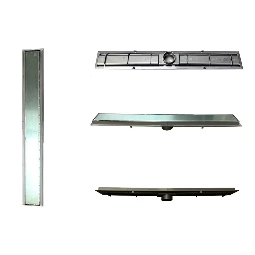 Receptáculo lineal 70cm rejilla inoxidable Receptáculo Lineal 70cm Rejilla Inoxidable