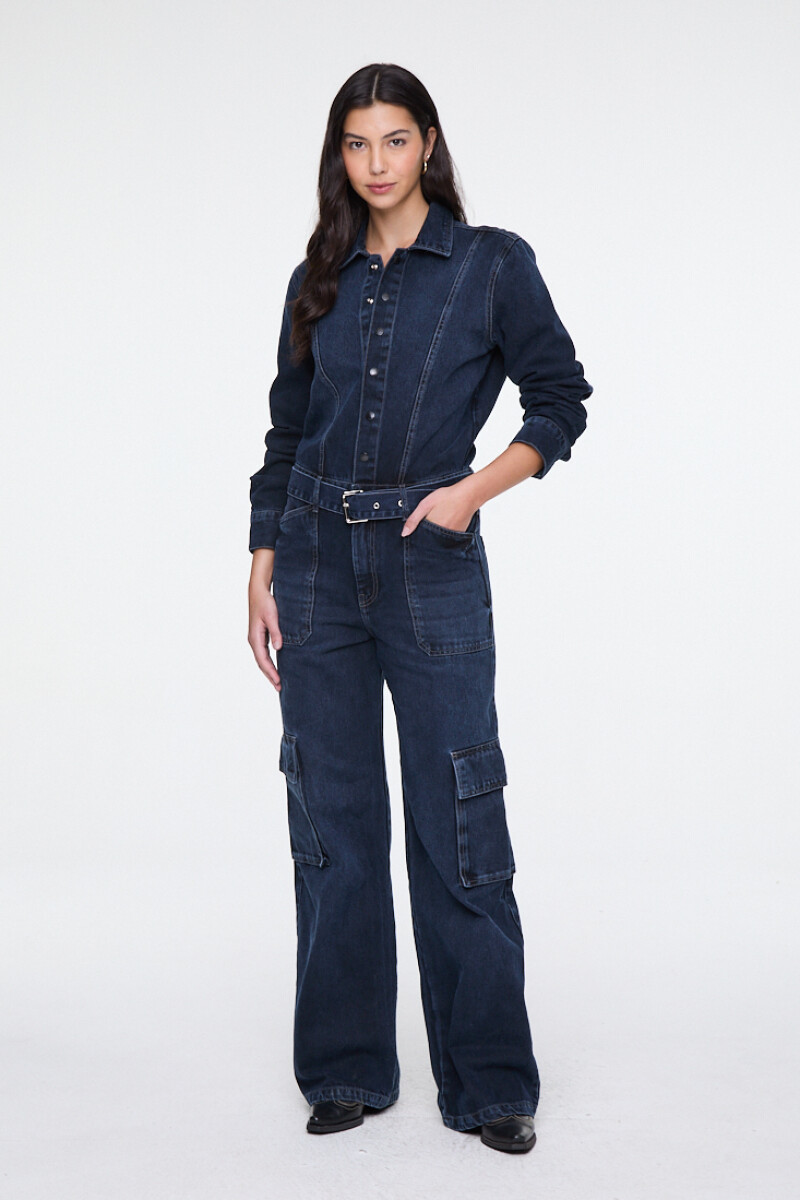ENTERITO DENIM CARGO 