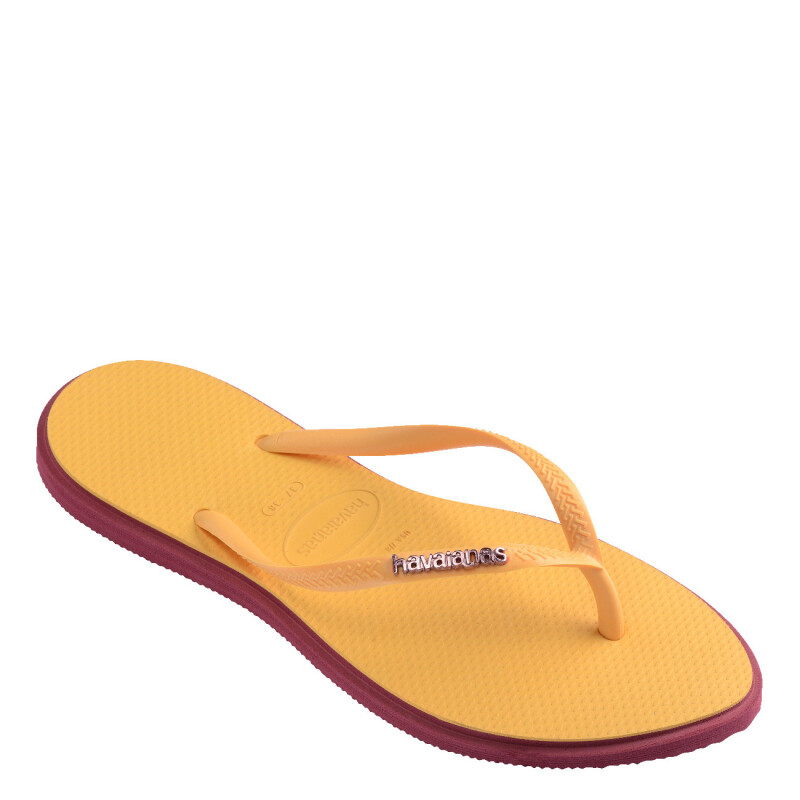 Sandalia de Mujer Havaianas Slim Point Rosa - Dorado