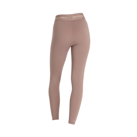 Calza New Balance Sleek High Rise Sport Legging 25 - Brown Brown