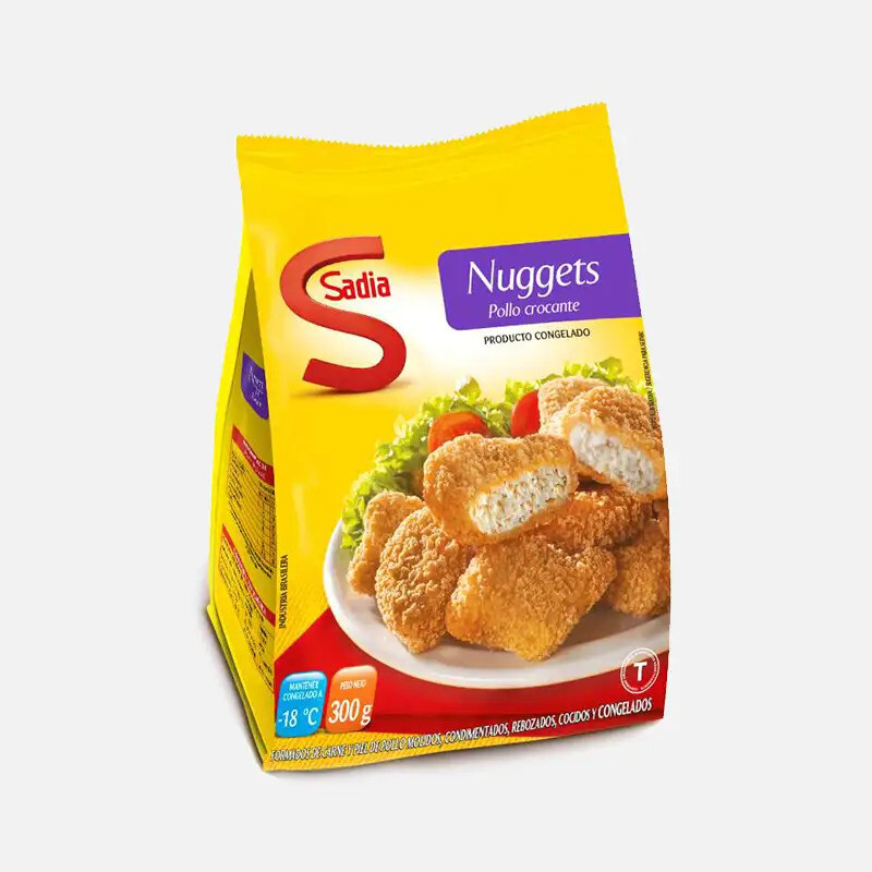 Nuggets crocantes Sadia - 300 grs Nuggets crocantes Sadia - 300 grs