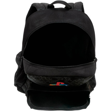 Mochila Escolar Playstation 40Cm Joystick Original Negro