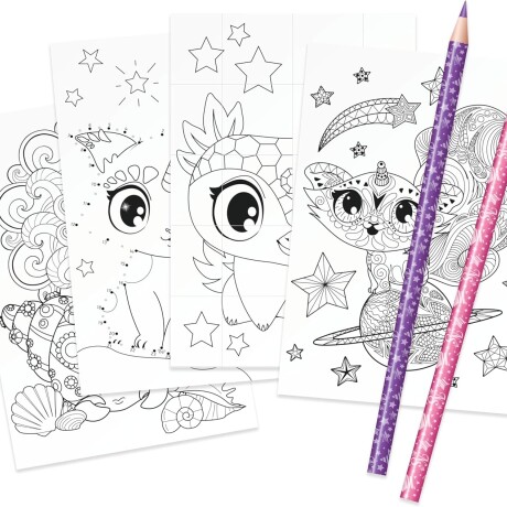 Cartuchera 3 pisos Petulia y Paloma