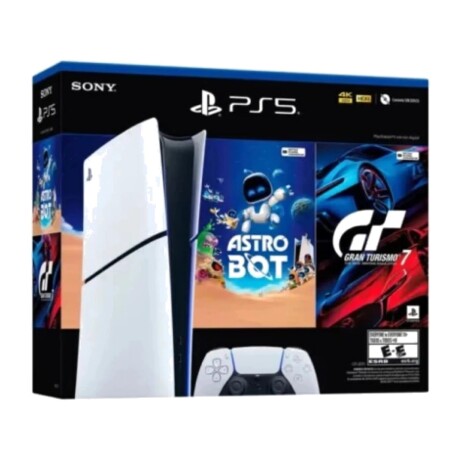Consola Sony PlayStation 5 Slim Digital + ASTRO BOT + Gran Turismo 7 Consola Sony PlayStation 5 Slim Digital + ASTRO BOT + Gran Turismo 7