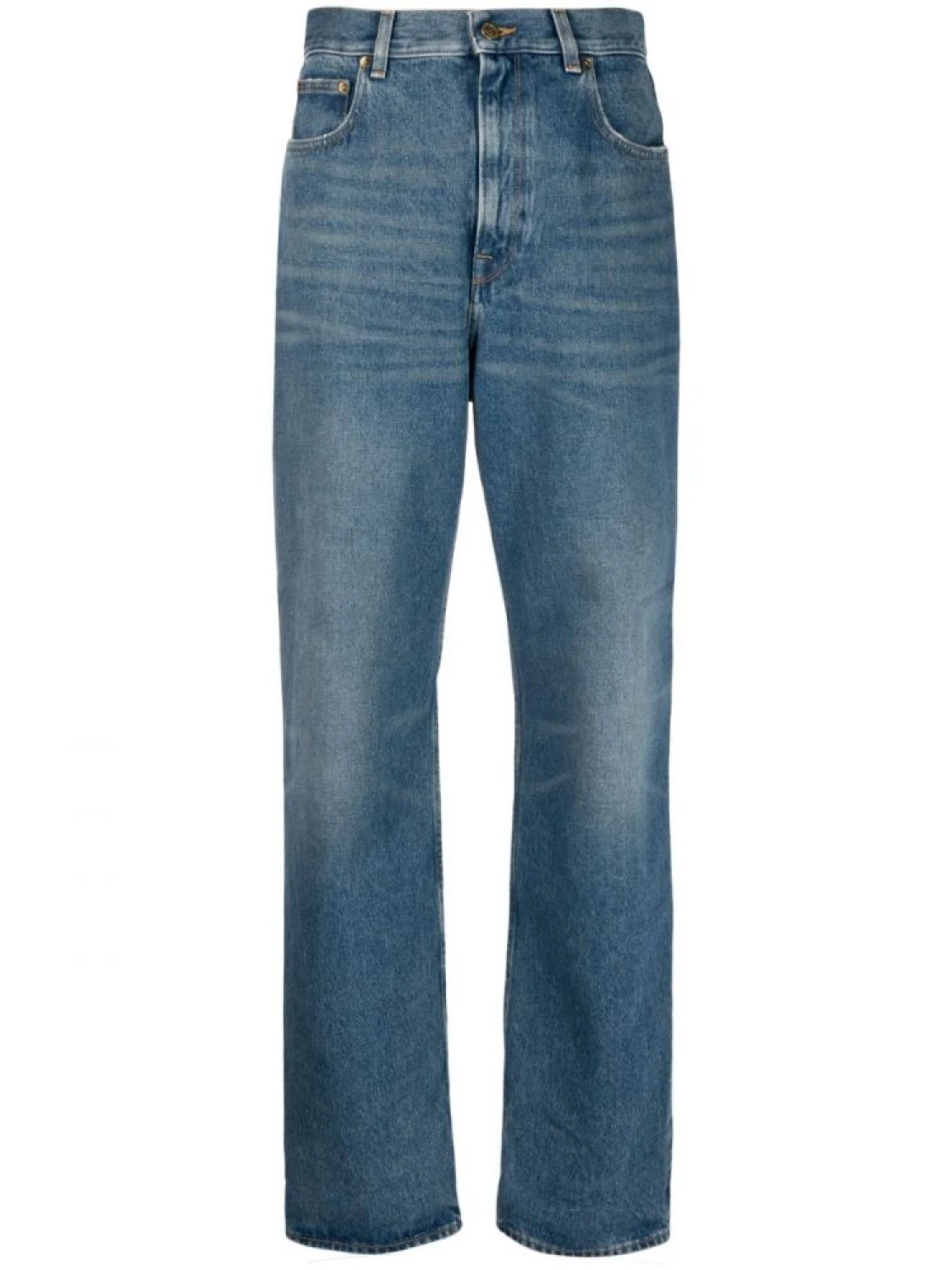Golden Goose-Jean con bolsillos Kim Azul