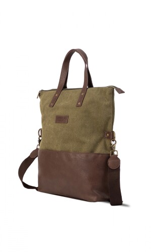 CARTERA PERLA MILITAR C/ CAFE
