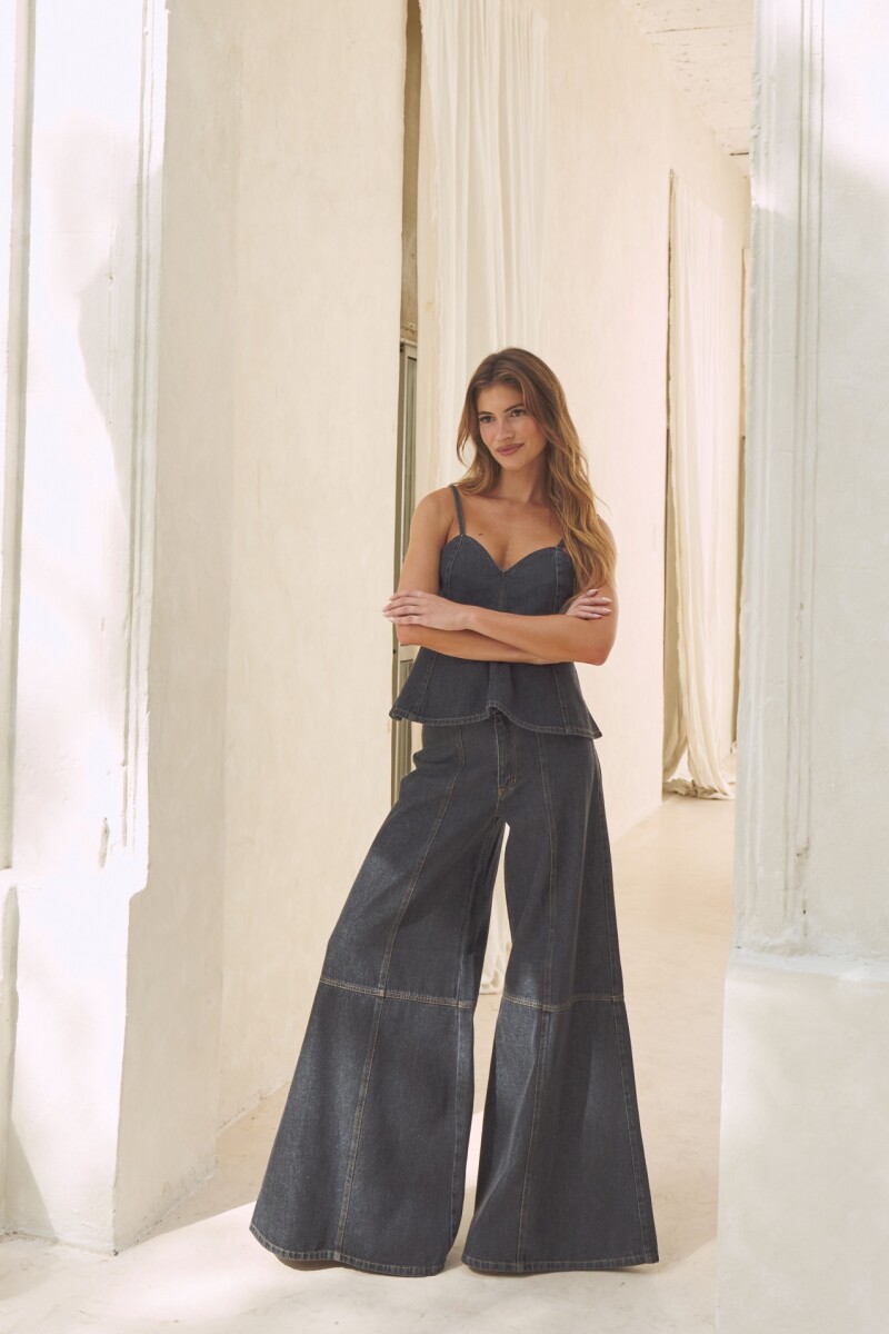 PANTALON MADISON DENIM BLACK PANTALON MADISON DENIM BLACK