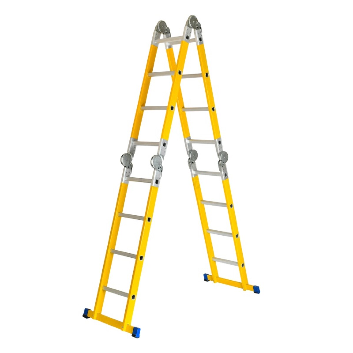 GALOX ESCALERA DE FIBRA MULTIFUNCIÓN PANTHER 16 ESCALONES 