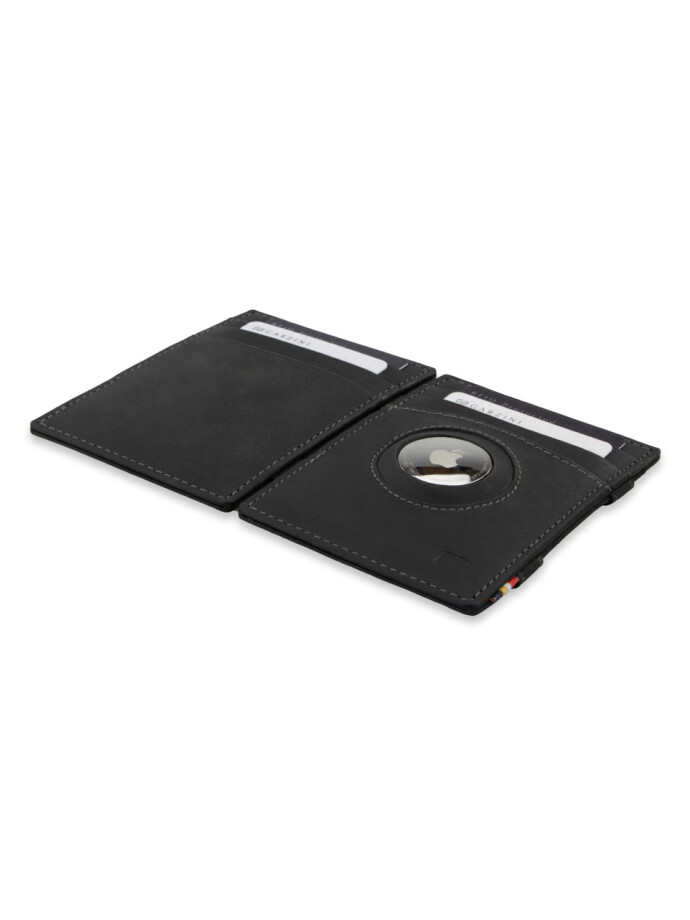 ESSENZIALE MAGIC AIRTAG WALLET CARBON BLACK