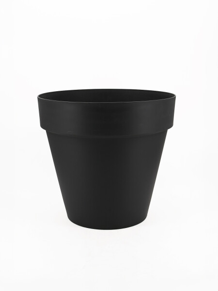 MACETA MANSSION NEGRO