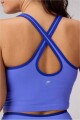 Top Seamless Built-In Bra Mujer Sapphire Sky/Admiral Blue