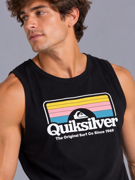MUSCULOSA QUIKSILVER 40633 NEGRO