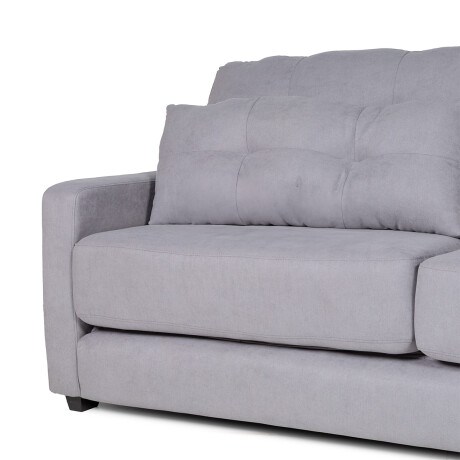 Sofá Cama Nizza - Tela Microfibra 12074 (Gris)
