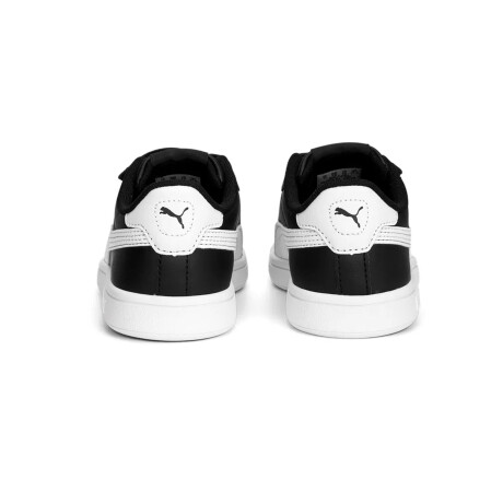 Championes Puma Smash 3.0 L V de niño Black & White