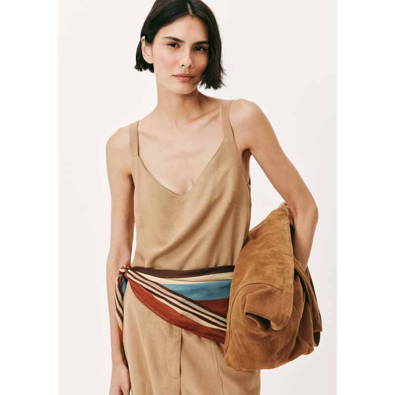 BLUSA SM FEM CAQUI CLARO