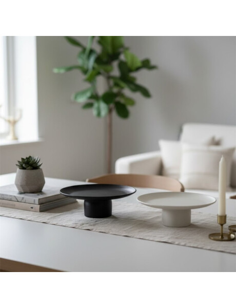 PLATO SOPORTE METÁLICO 30X17CM NEGRO PLATO SOPORTE METÁLICO 30X17CM NEGRO