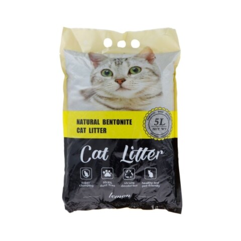Cat Litter Limon x 5 lts aglomerante (4 Kgs) Cat Litter Limon X 5 Lts Aglomerante (4 Kgs)