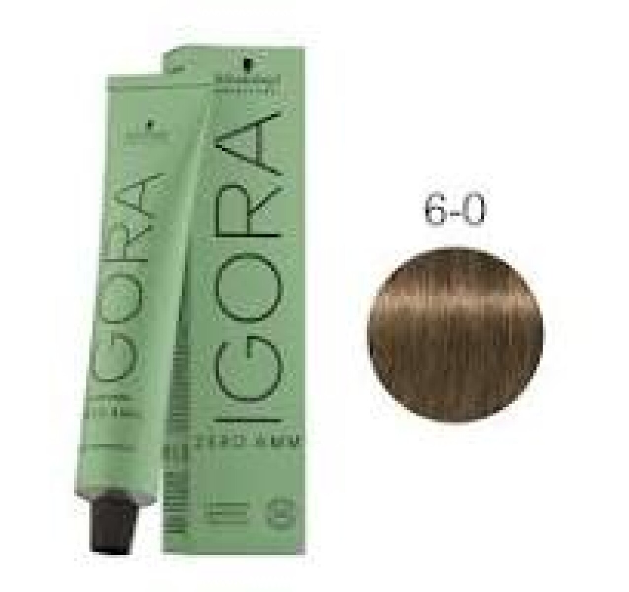 Igora Tinta Zero Amoniaco 60ml - Rubio Oscuro Natural Nº6-0 