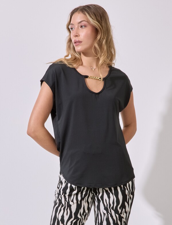 Blusa Cadena NEGRO