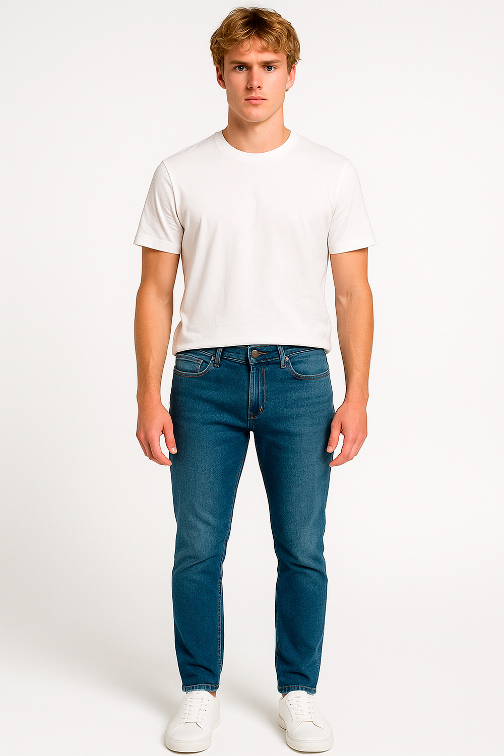 Pantalon Kunming Azul Medio